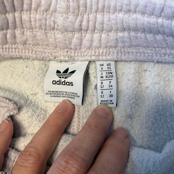 Adidas Women's Light Pink Sweatpants - Picture 6 of 12